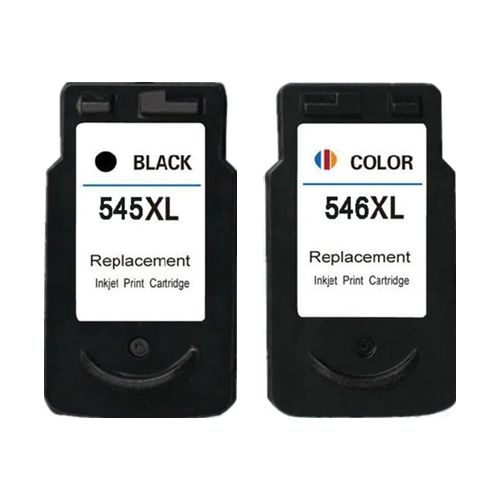 Buy ESSENTIALS Canon PG-545 XL & CL-546 XL Black & Tri-colour Ink  Cartridges